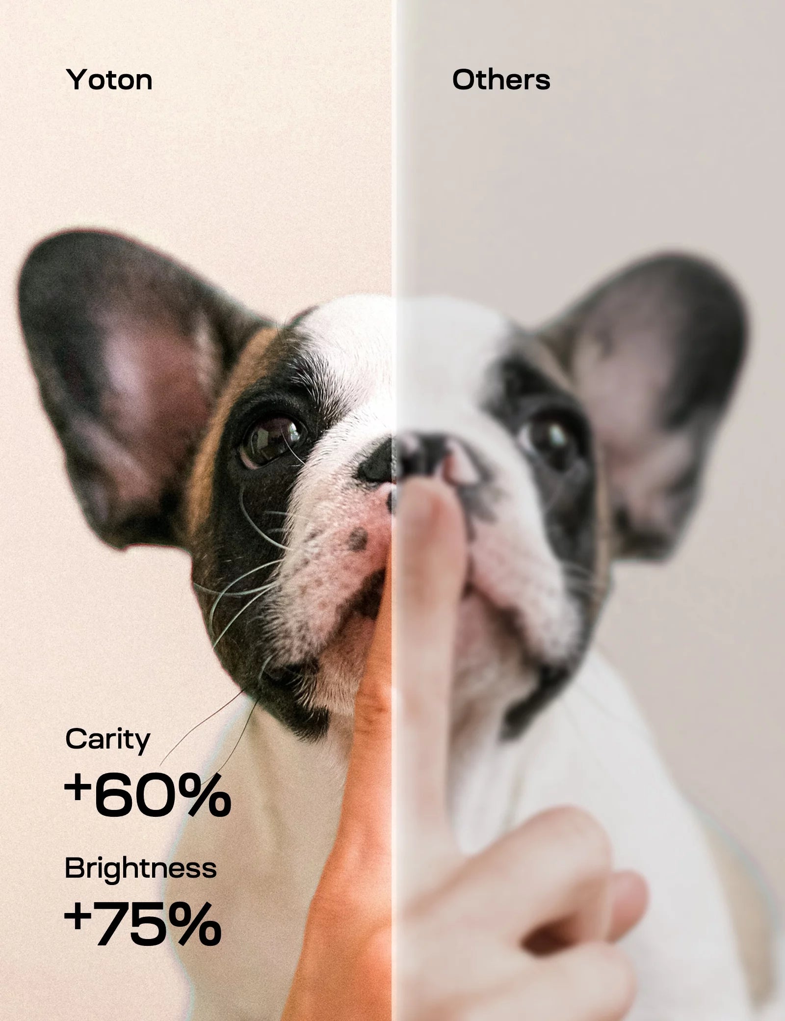 Ultra Bright 1080P Mini Projector - 4000 Lumens LED Outdoor Theater with 60,000 Hours Lamp Life - Sleek Black Design